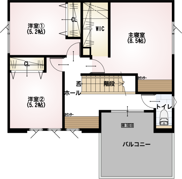 2階フロアマップ
