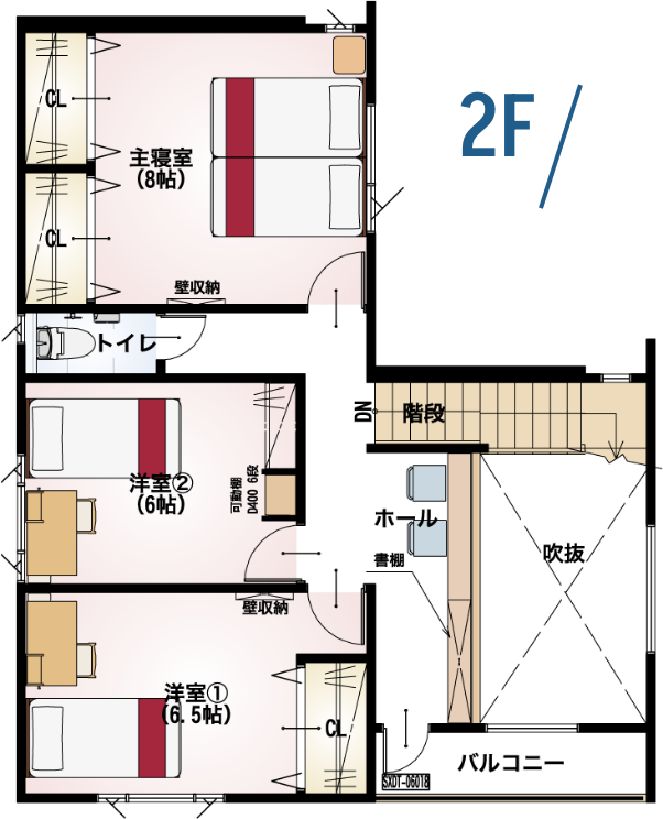 2階フロアマップ